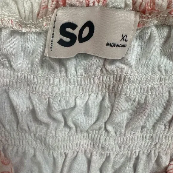 SO Floral Spaghetti Strap Top XL - Picture 3 of 3